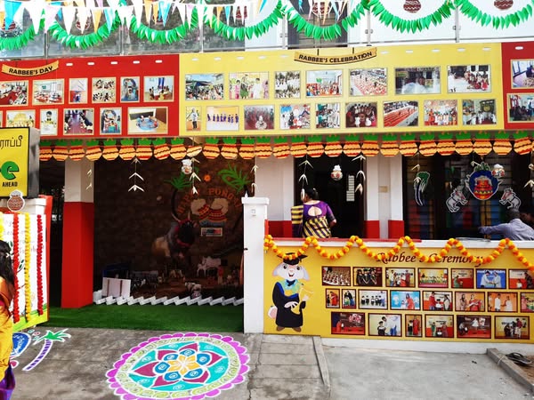 globalrabbee preschool Pallavaram stage event