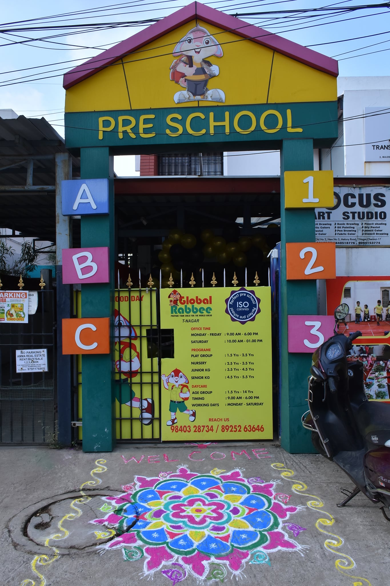 globalrabbee preschool exterior view