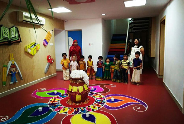 globalrabbee preschool Pongal function
