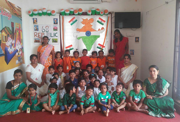 globalrabbee preschool republicday celebration